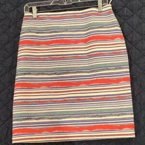 Colorful Striped Skirt